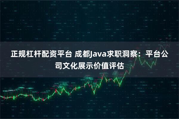 正规杠杆配资平台 成都Java求职洞察：平台公司文化展示价值评估